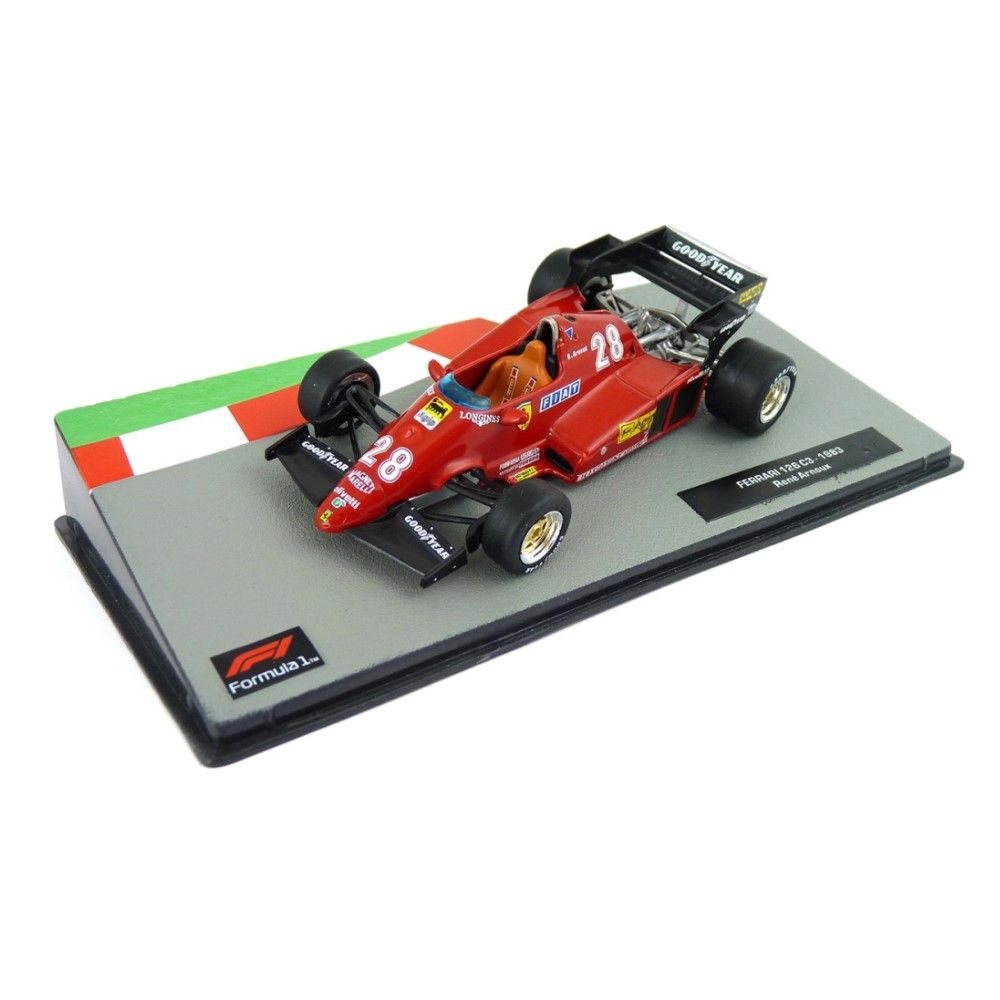 1/43 - F1 Ferrari 126 C3 #28 René Arnoux 1983