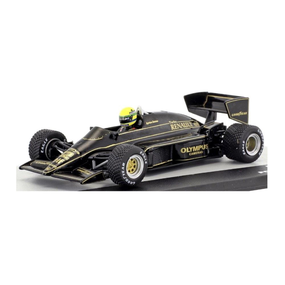 1/43 - F1 Lotus 97T #12 Ayrton Senna - Vencedor GP Portugal 1985