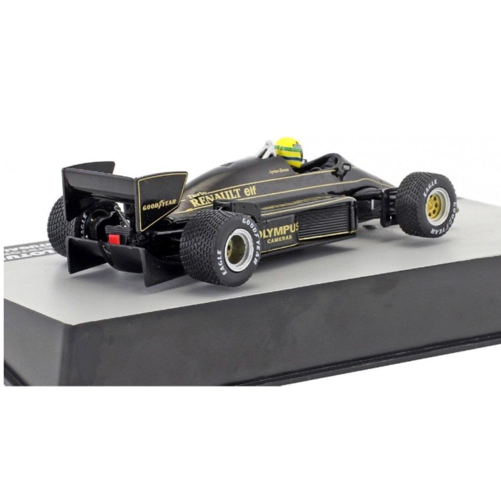 1/43 - F1 Lotus 97T #12 Ayrton Senna - Vencedor GP Portugal 1985