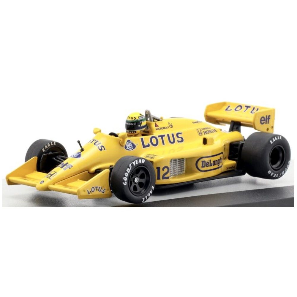 1/43 - F1 Lotus 99T #12 Ayrton Senna, Vencedor GP Mónaco 1987