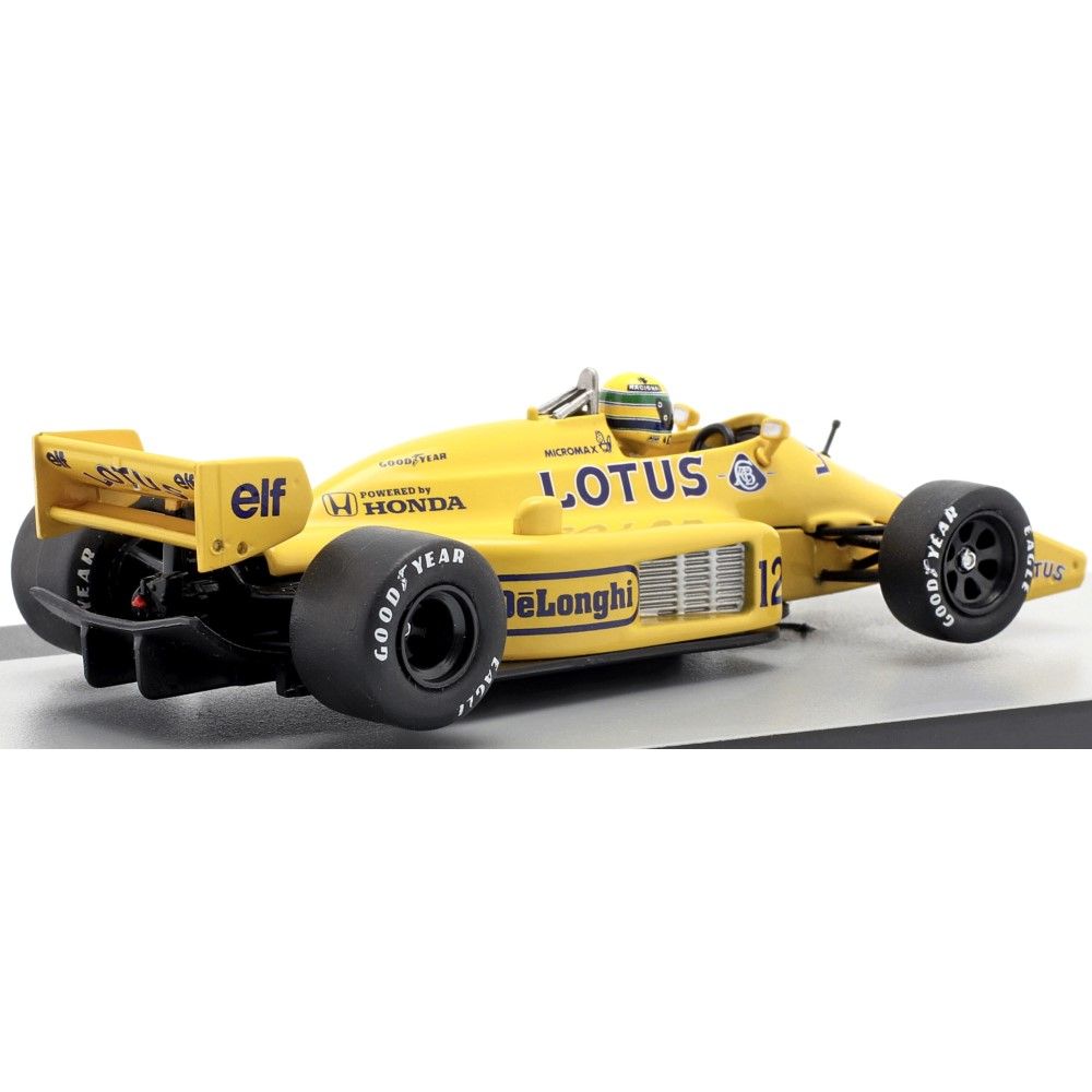 1/43 - F1 Lotus 99T #12 Ayrton Senna, Vencedor GP Mónaco 1987
