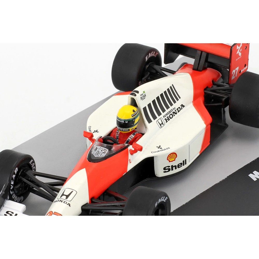 1/43 - F1 Mclaren MP4/5B #27 Ayrton Senna, GP Inglaterra 1990