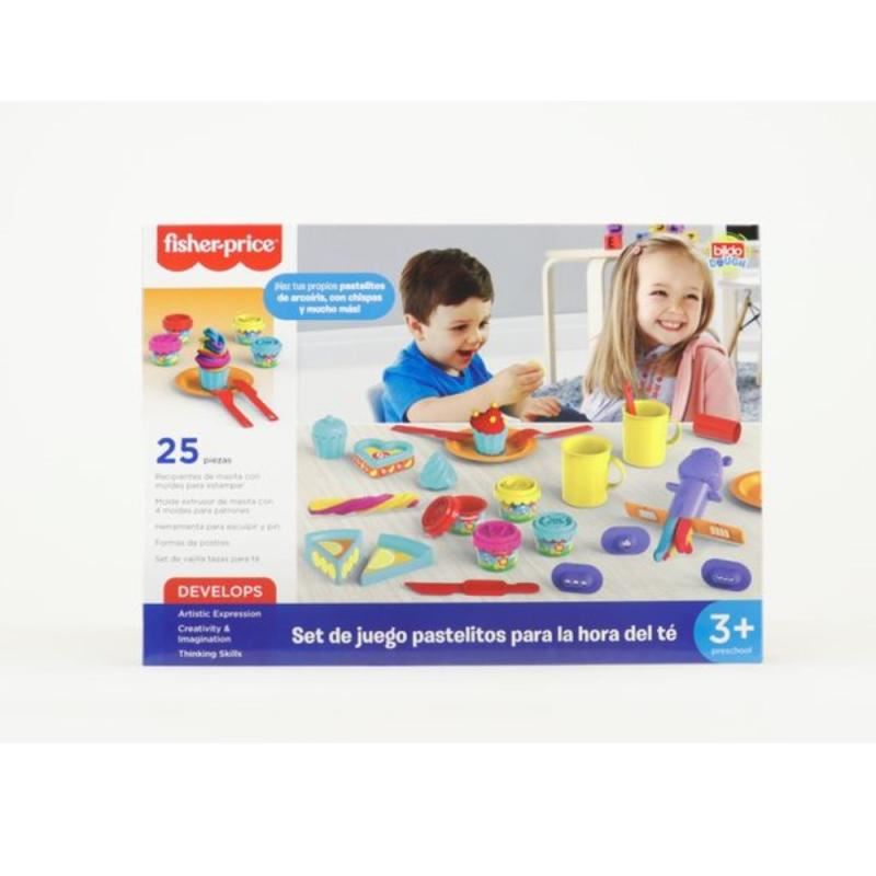 Conjunto de Chá Plasticina Fisher Price