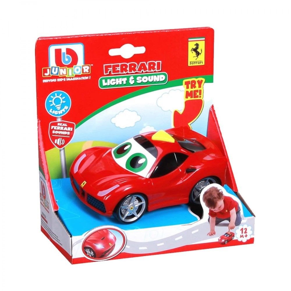 BB Junior Ferrarii 488 GTB - com Luz e Sons