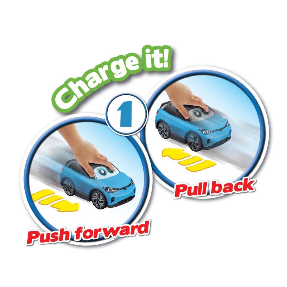 BB Junior VW EV azul - Carrega e Vai