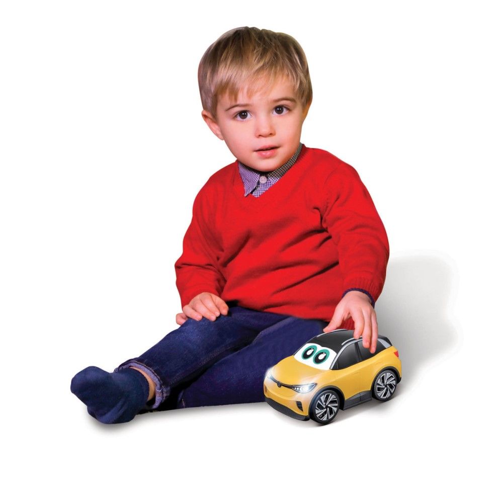 BB Junior VW EV amarelo - Carrega e Vai