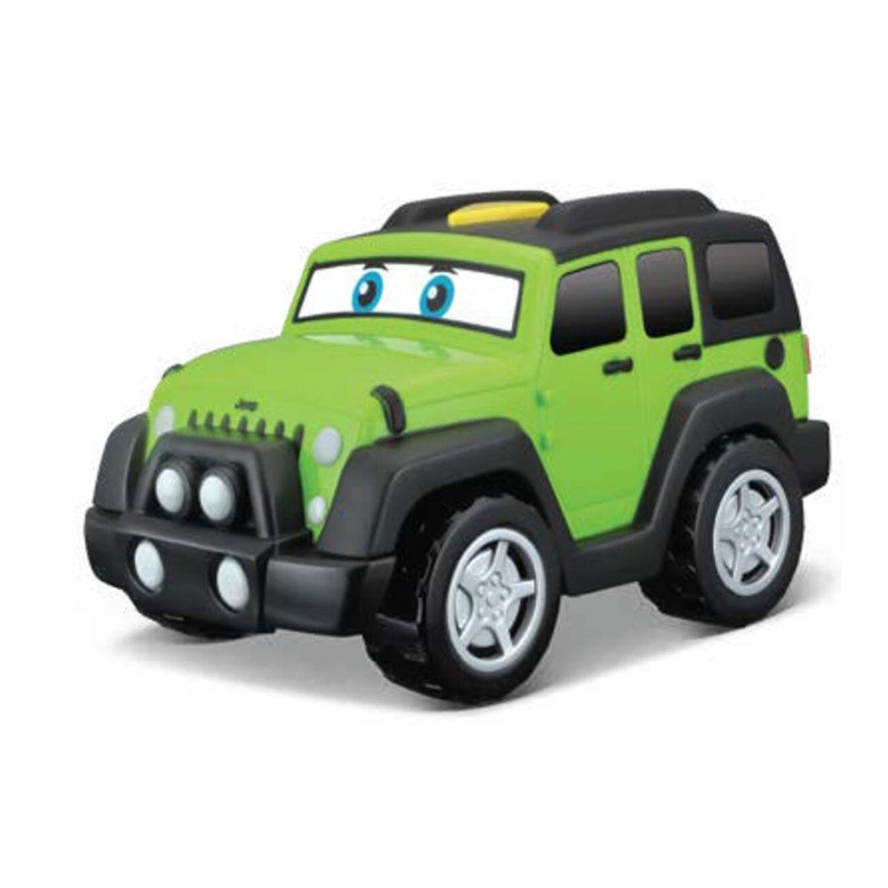 BB Junior Jeep Wrangler verde - Toca e Anda