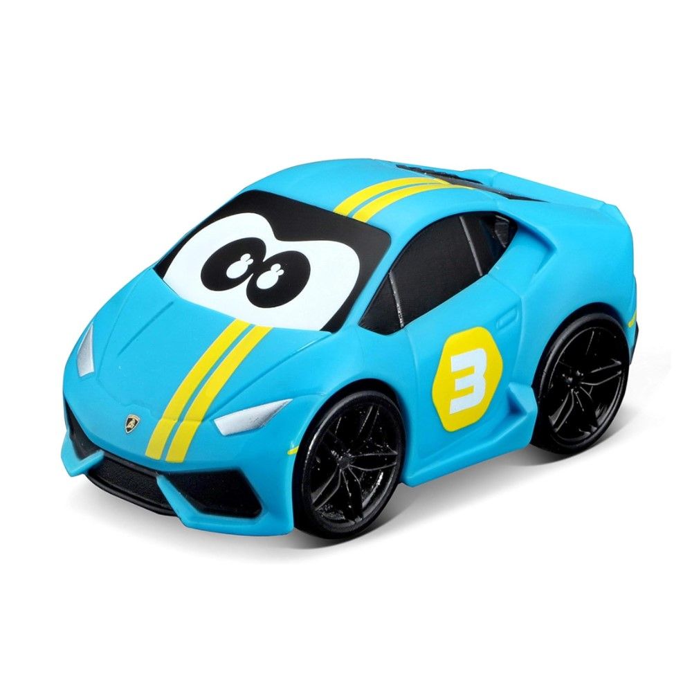 BB Junior Lamborghini Huracan Coupe azul - Empurra e Corre