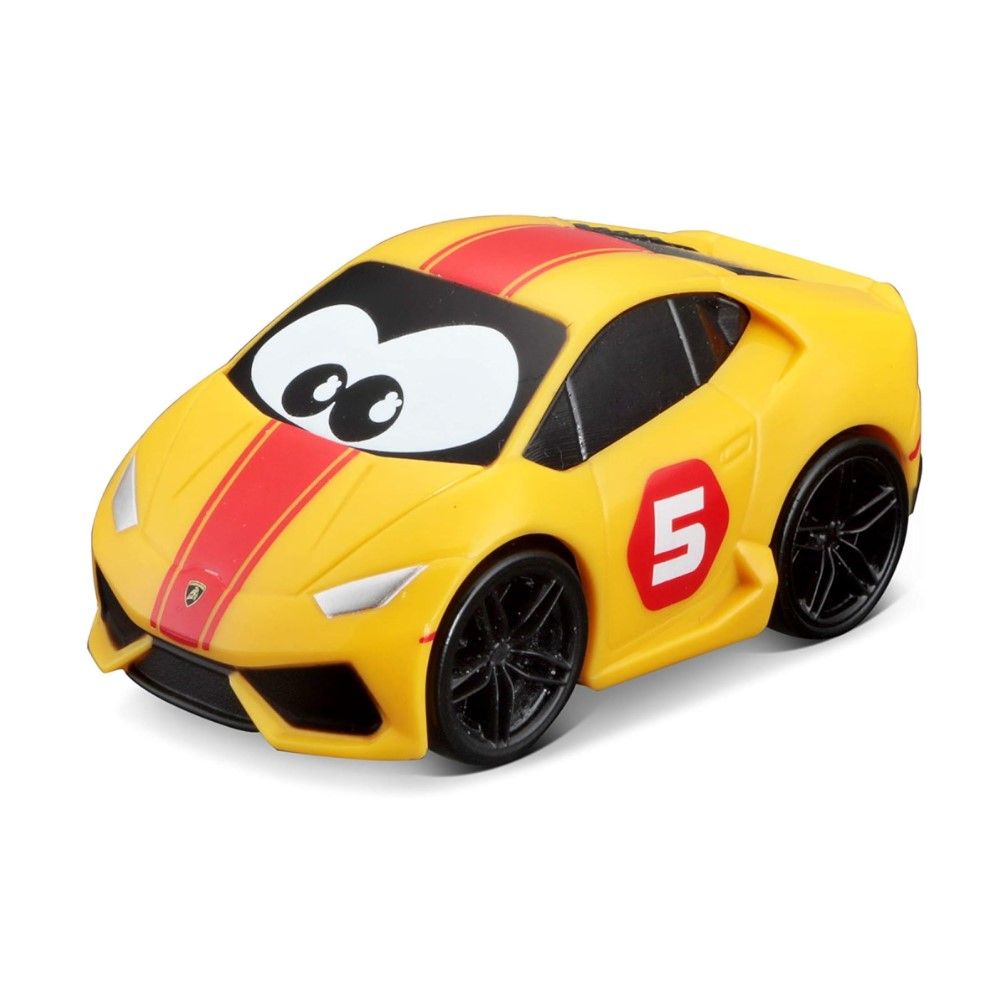 BB Junior Lamborghini Huracan Coupe amarelo - Empurra e Corre