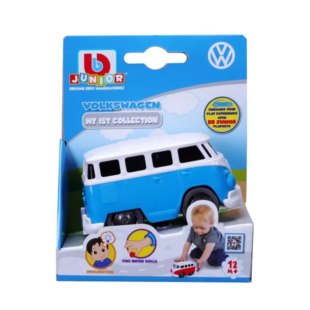 BB Junior VW Samba Bus - azul