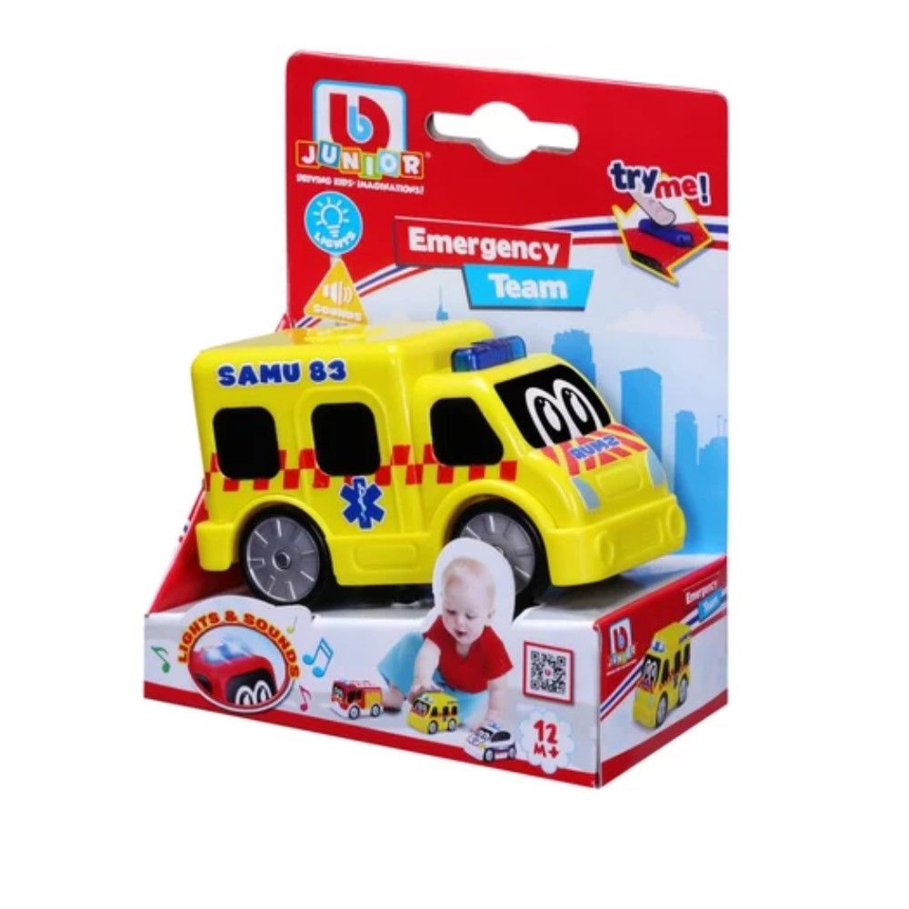 BB Junior Ambulância - com Luz e Sons