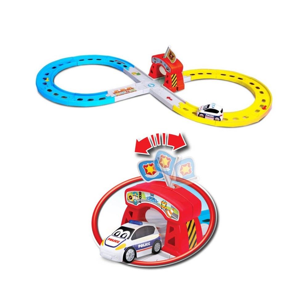 BB Junior Pista com veículos de Emergência