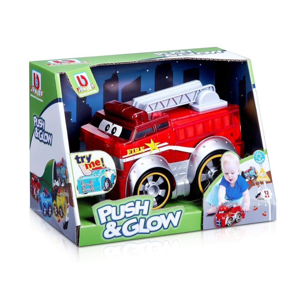 BB Junior Camião de Bombeiros - Empurra e Brilha