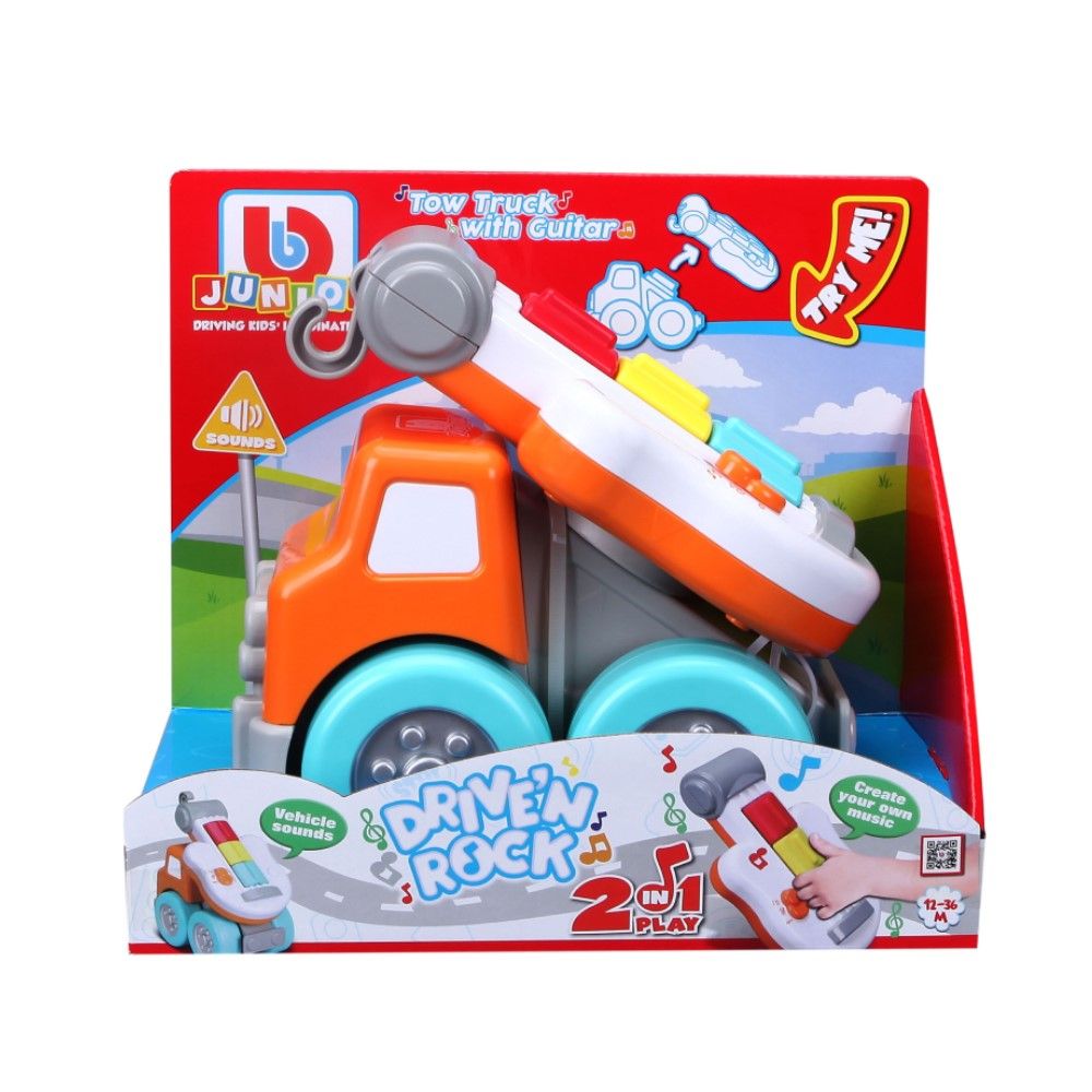 BB Junior Camião auto-reboque com Guitarra