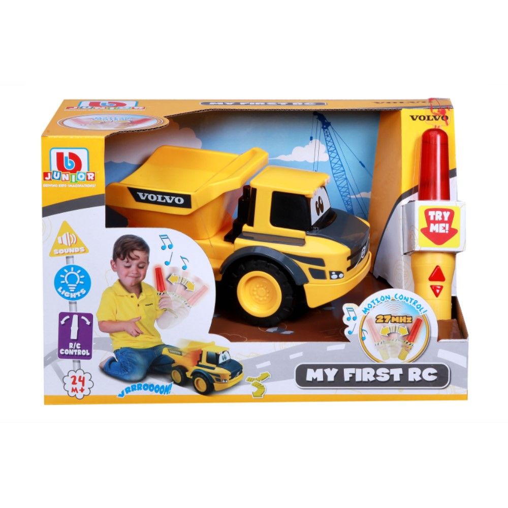 R/C - BB Junior Dumper Volvo (27Mhz)