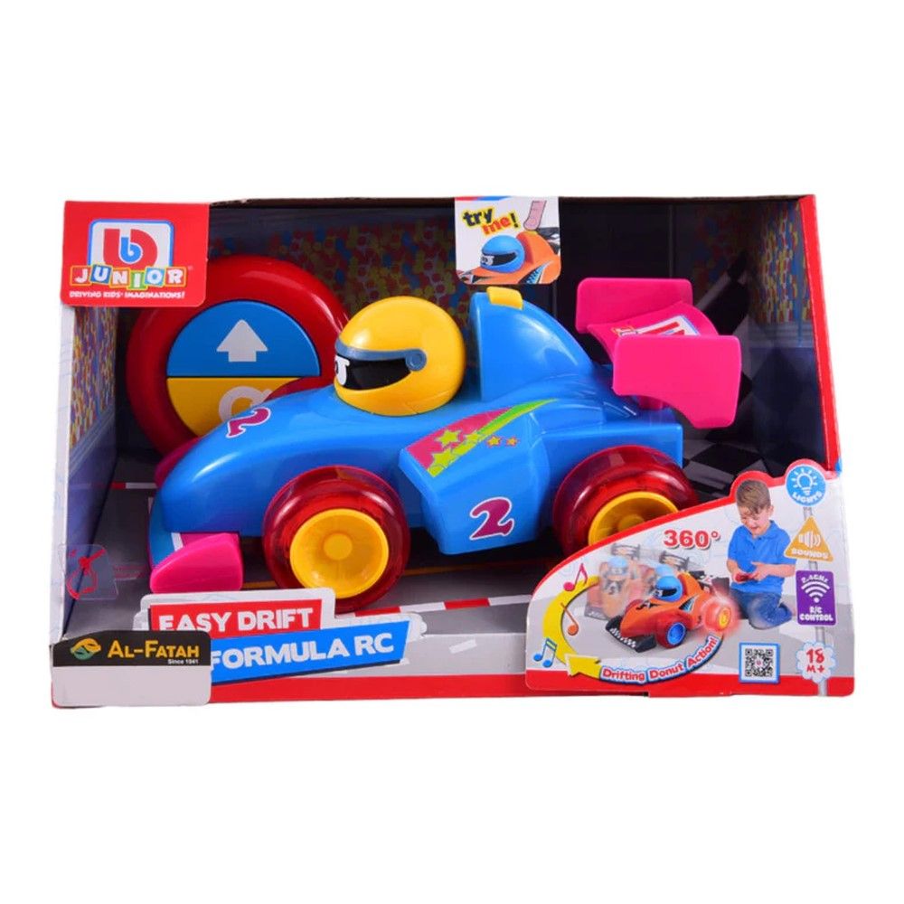 R/C - BB Junior Fórmula Um azul (2,4Ghz)