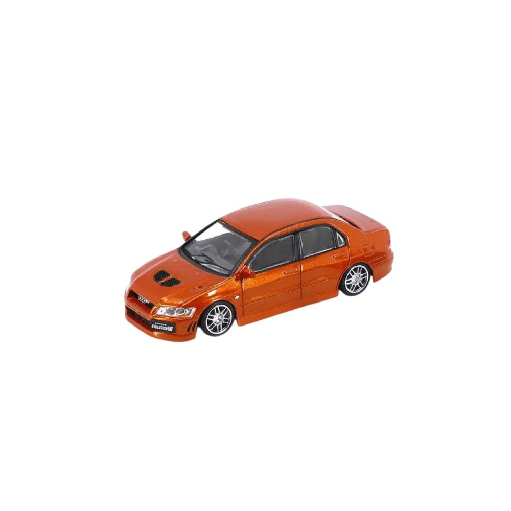 1/64 - Mitsubishi Lancer Evolution VII (laranja)