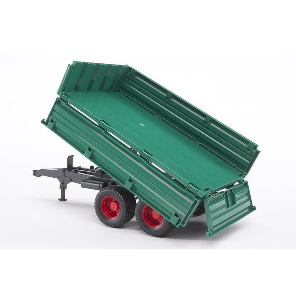Trailer basculante com laterais móveis