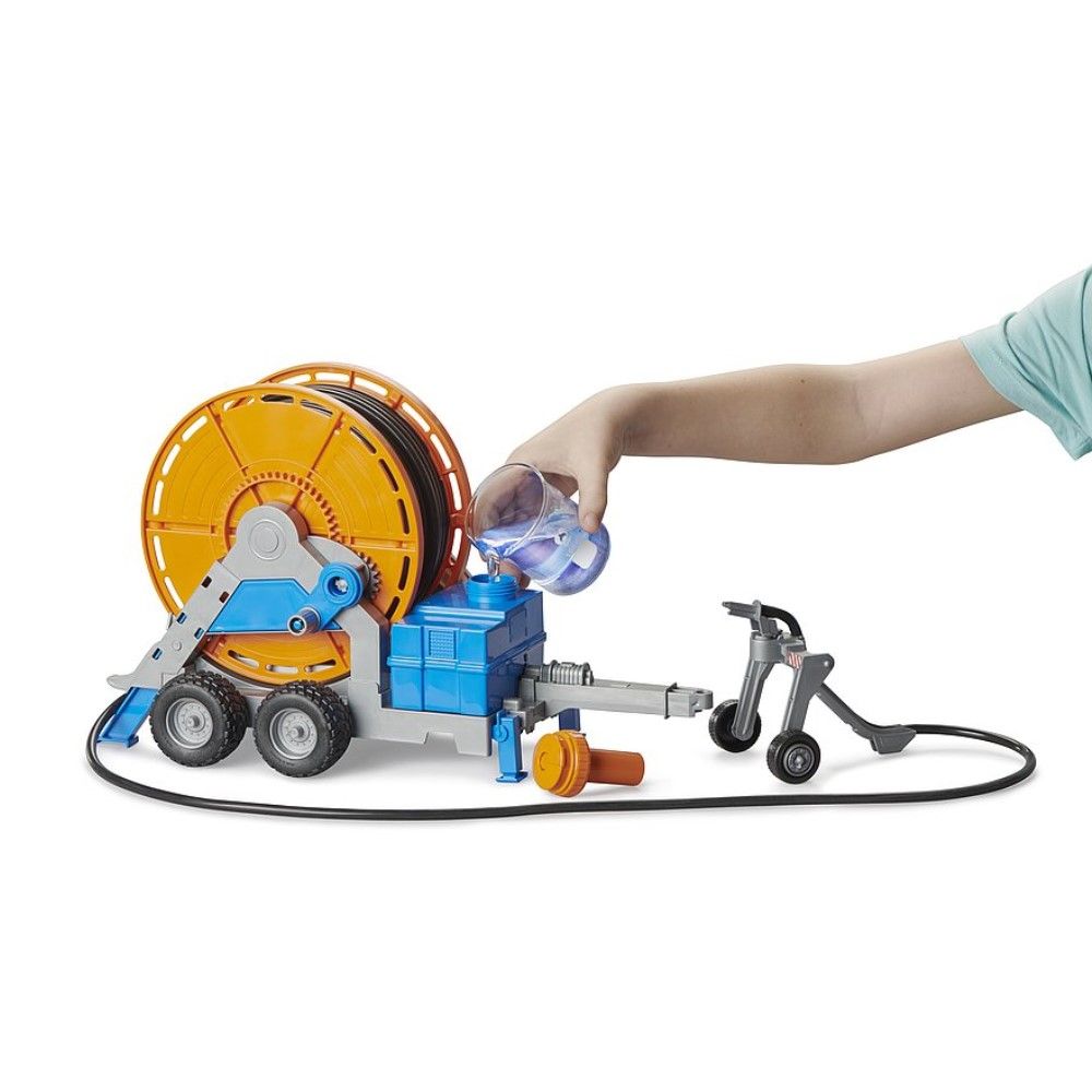 Reboque de bomba de irrigação