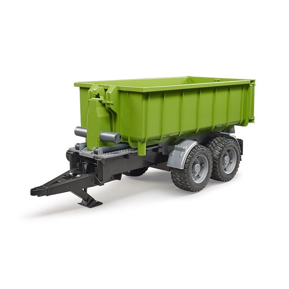 Reboque de trator com trailer basculante