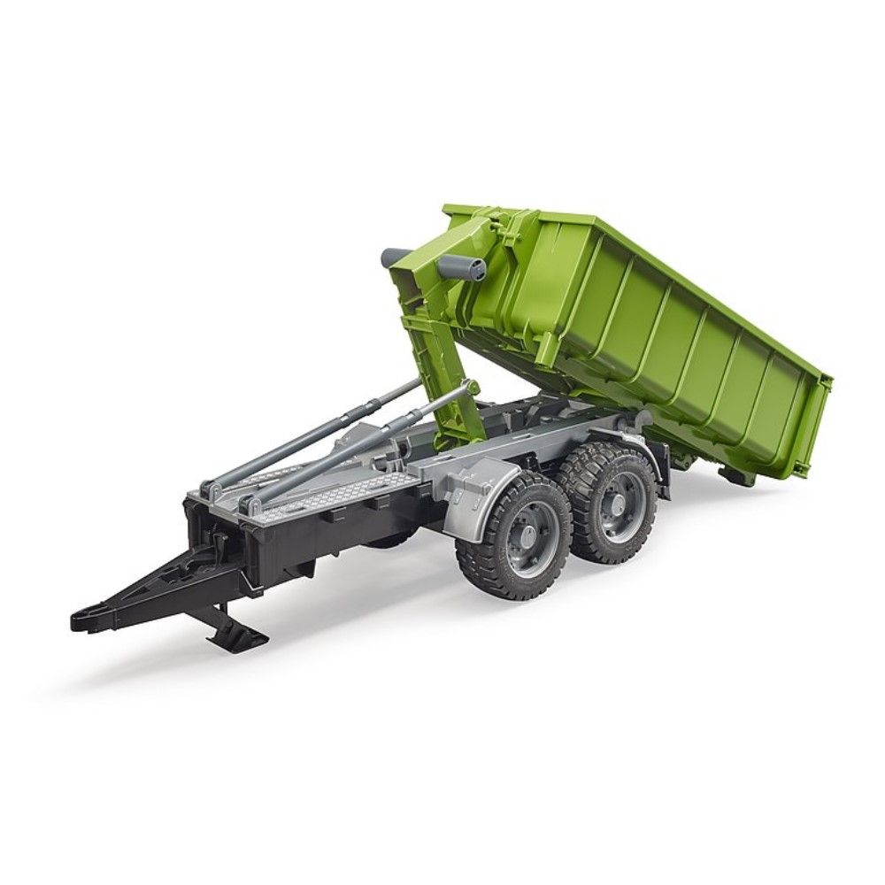 Reboque de trator com trailer basculante