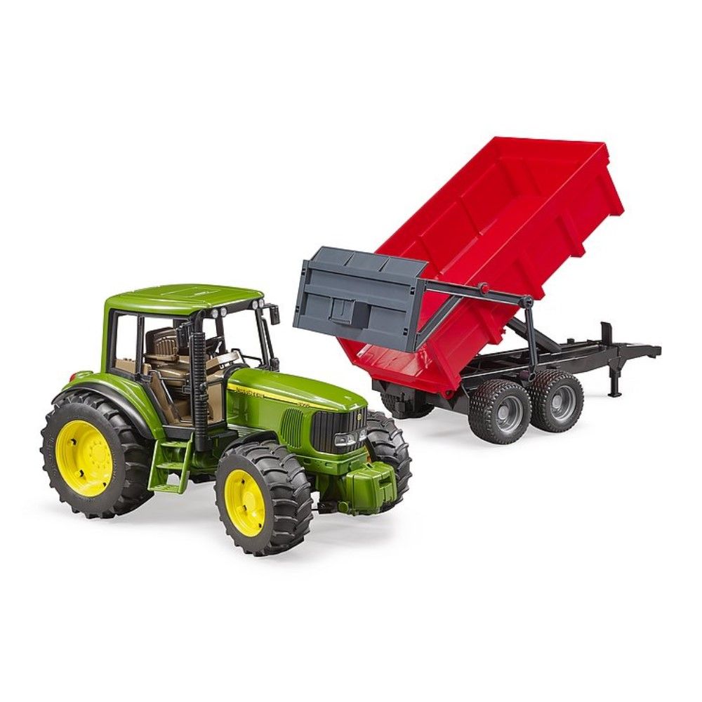 John Deere - Trator com Reboque