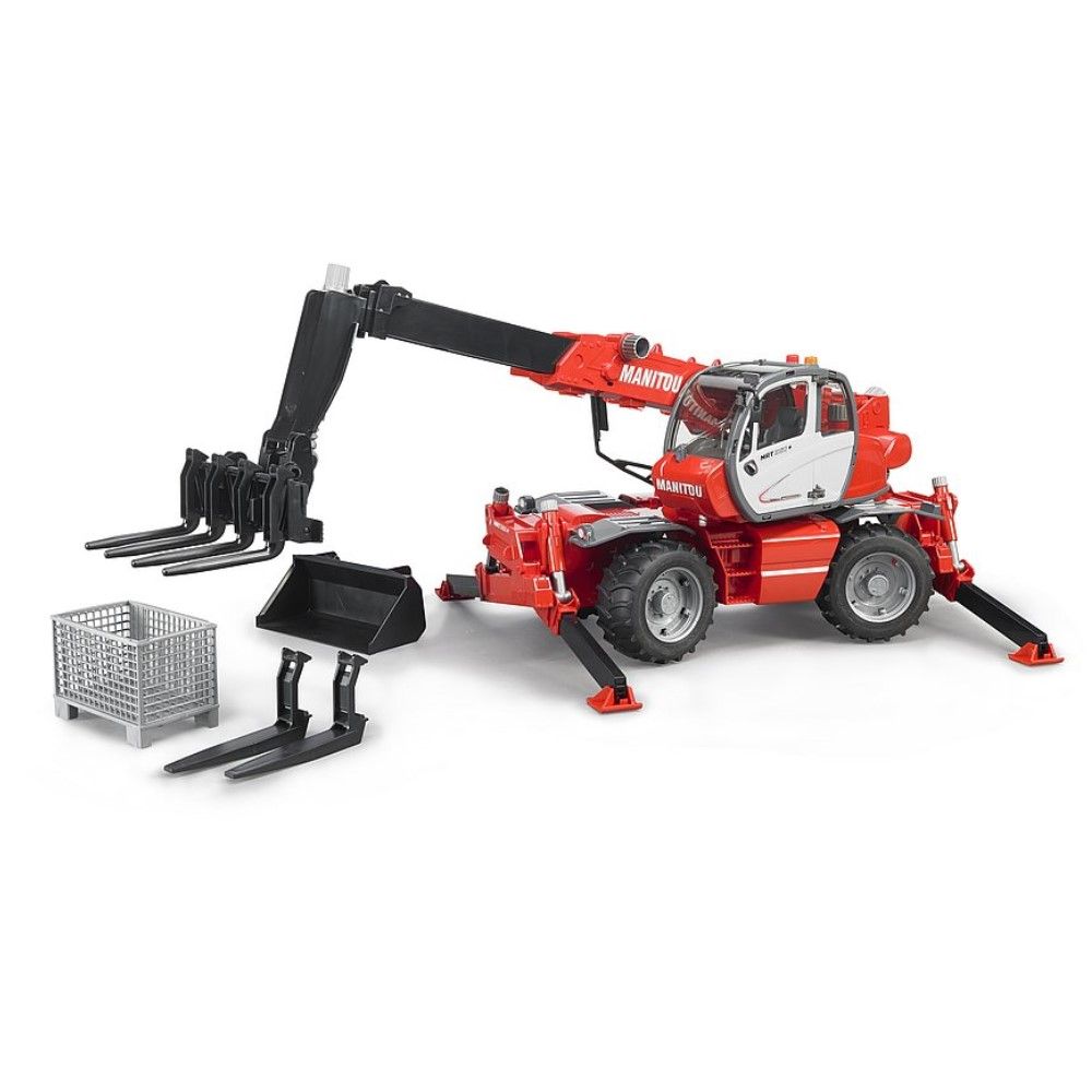 Manitou MRT 2150 com braço mecânico e acessórios