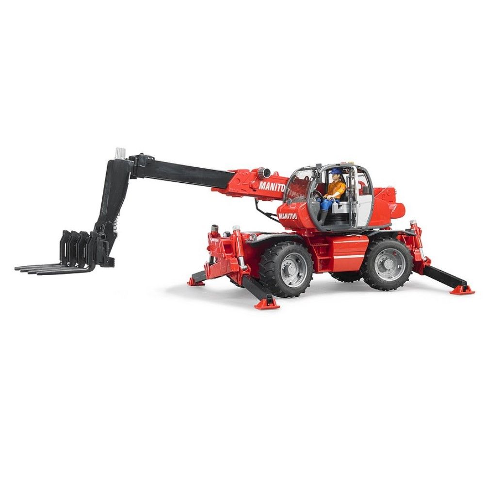 Manitou MRT 2150 com braço mecânico e acessórios