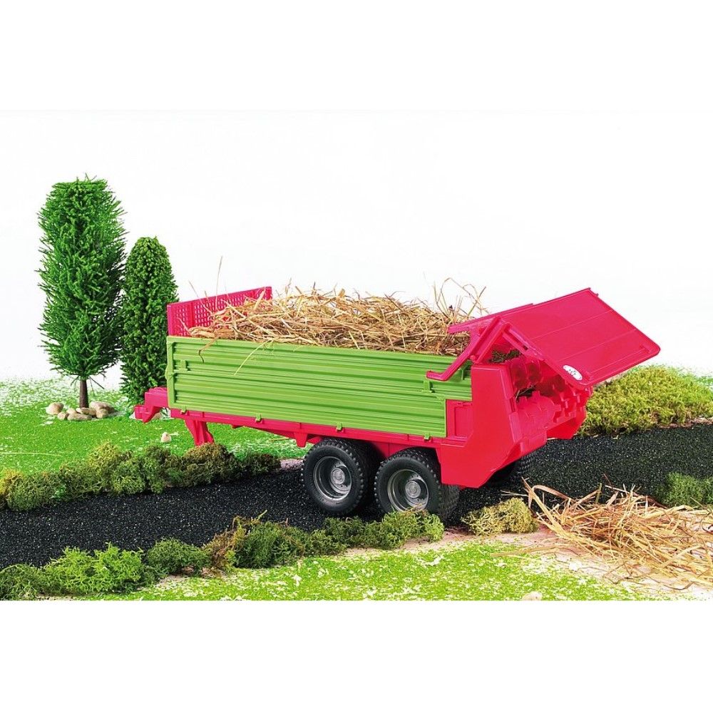 Reboque espalhador de estrume