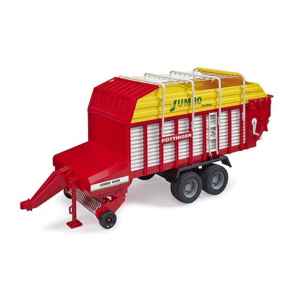 Reboque enfardadeira de forragem