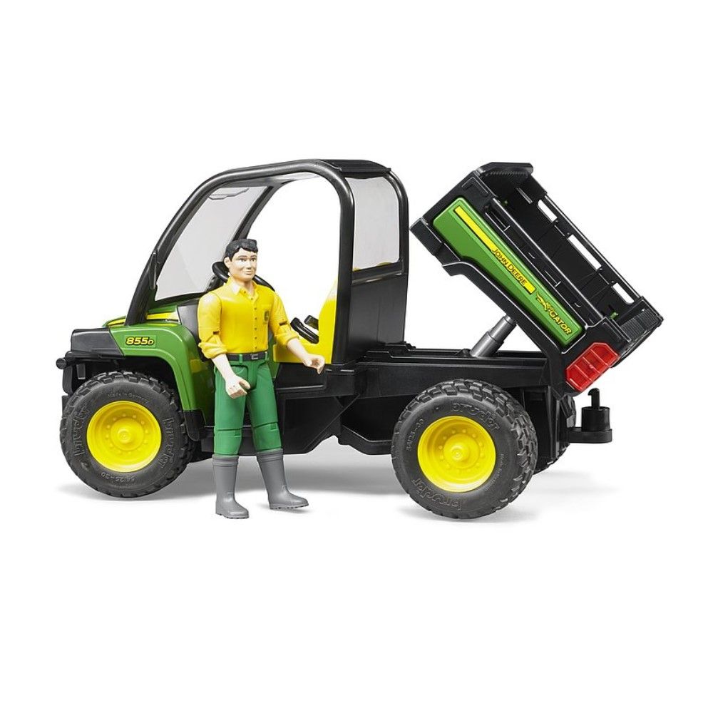 John Deere Gator 855D com figura