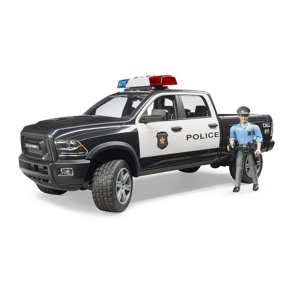 Pick-Up RAM 2500 Power Wagon Polícia com Figura