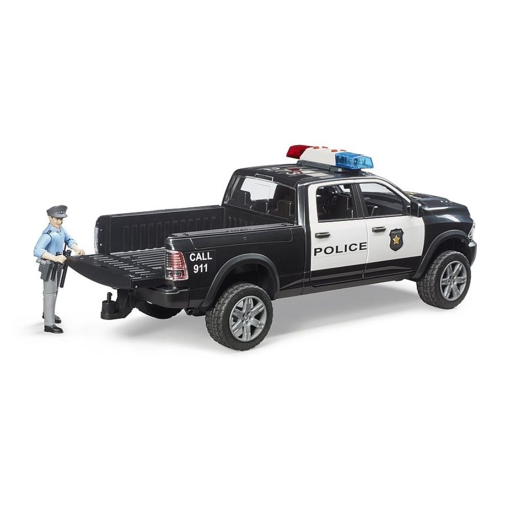 Pick-Up RAM 2500 Power Wagon Polícia com Figura