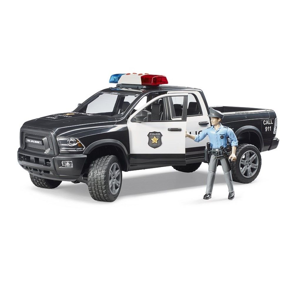 Pick-Up RAM 2500 Power Wagon Polícia com Figura