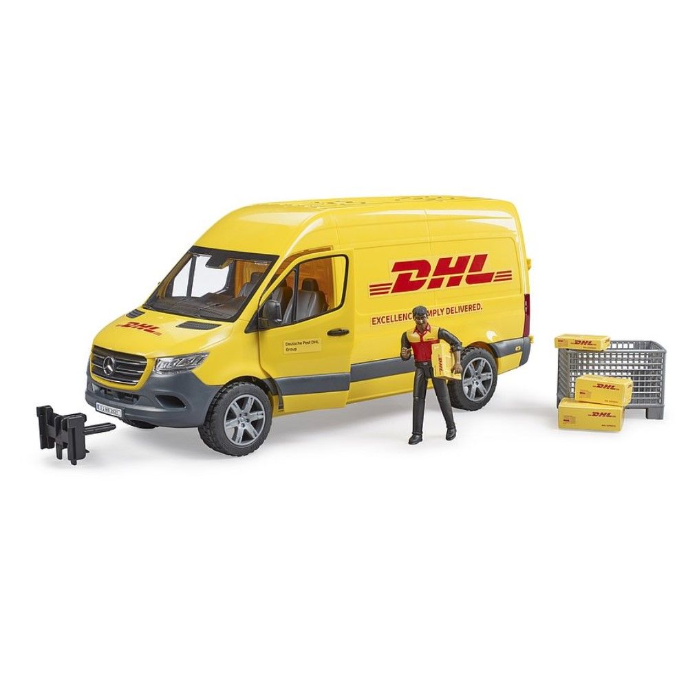 MB Sprinter DHL com personagem