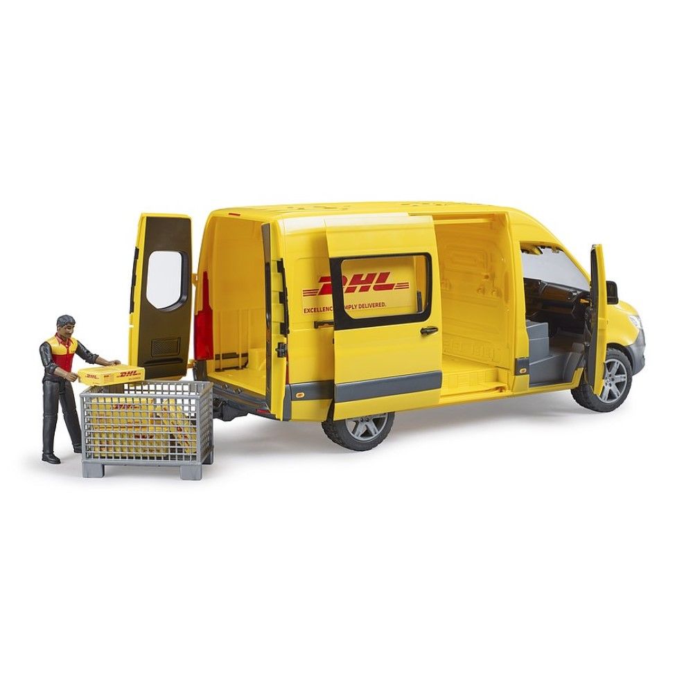 MB Sprinter DHL com personagem