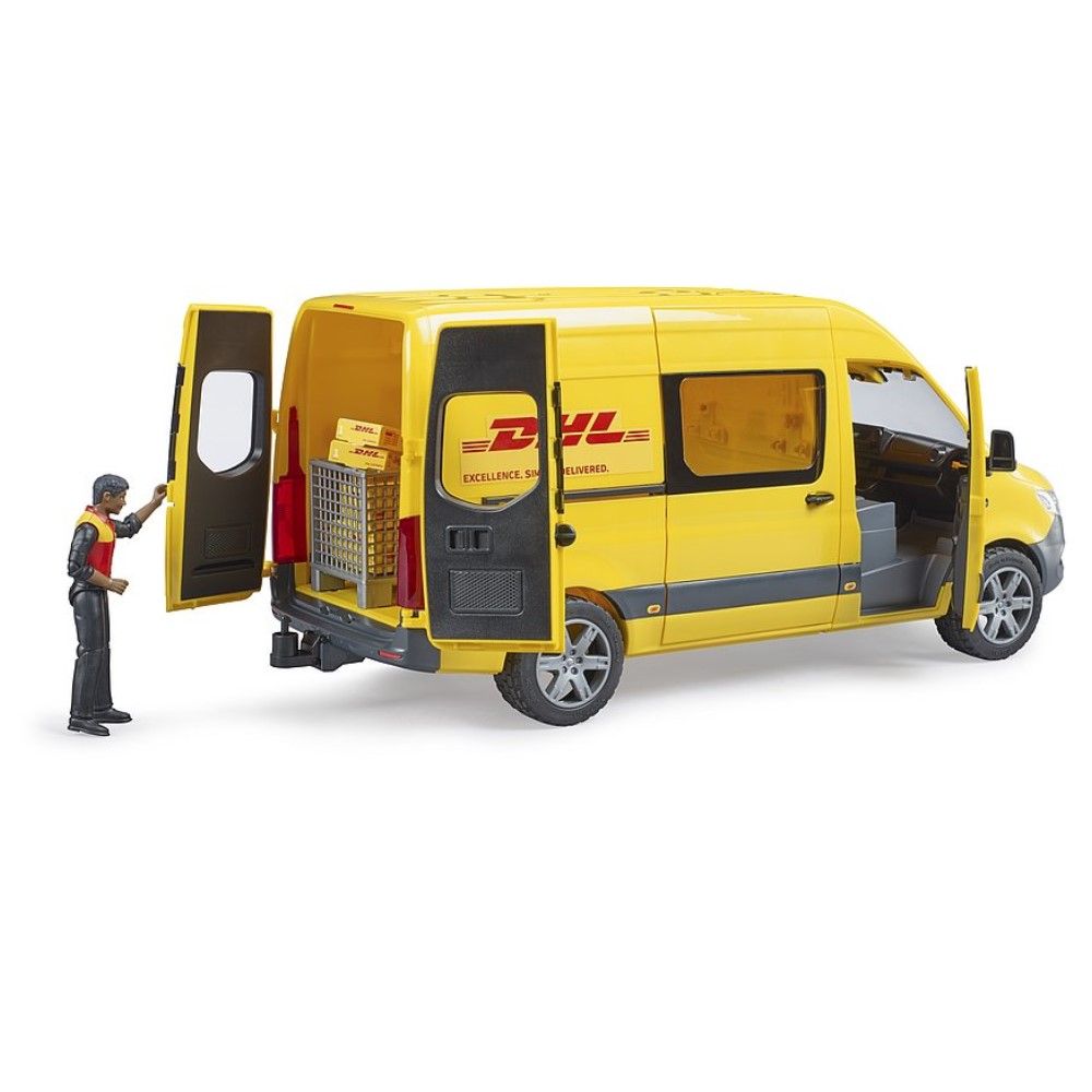 MB Sprinter DHL com personagem