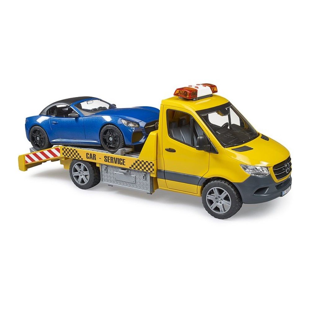 Transporte MB Sprinter BRUDER Roadster com luzes e som