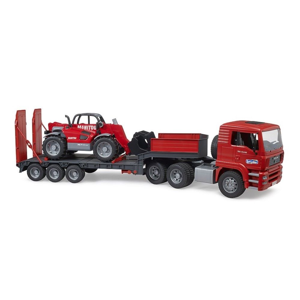 Camião semi-reboque MAN TGA com Manitou MLT 633