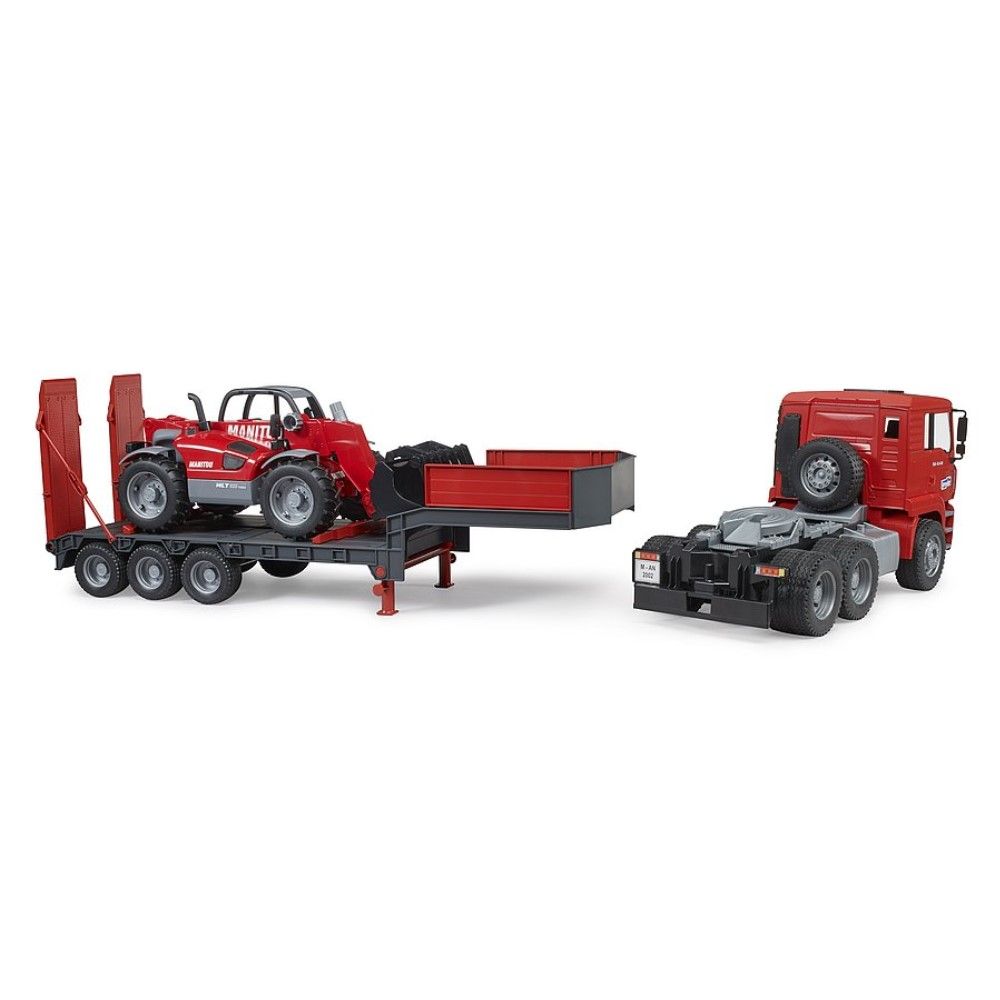Camião semi-reboque MAN TGA com Manitou MLT 633