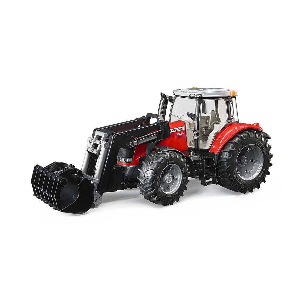 Trator Massey Ferguson 7600 com pá carregadora