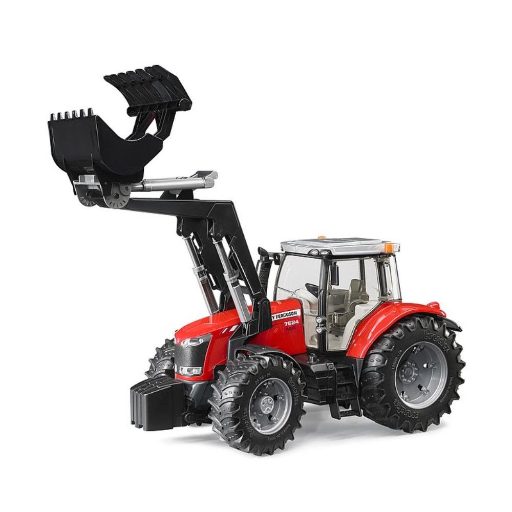 Trator Massey Ferguson 7600 com pá carregadora