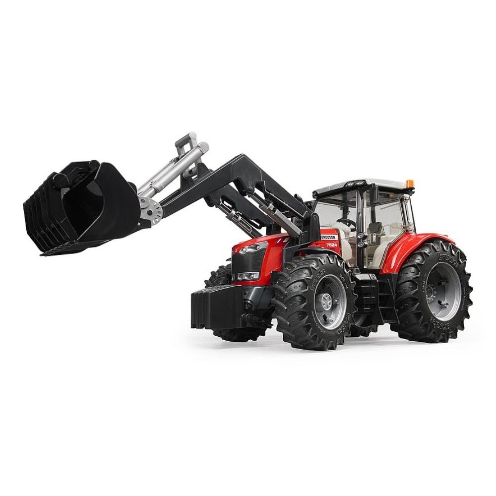 Trator Massey Ferguson 7600 com pá carregadora