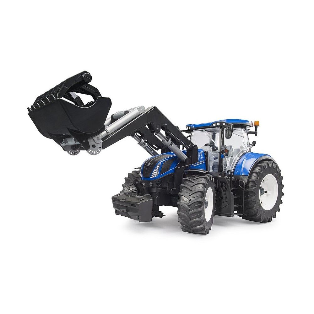 Trator New Holland T7.315 com pá carregadora