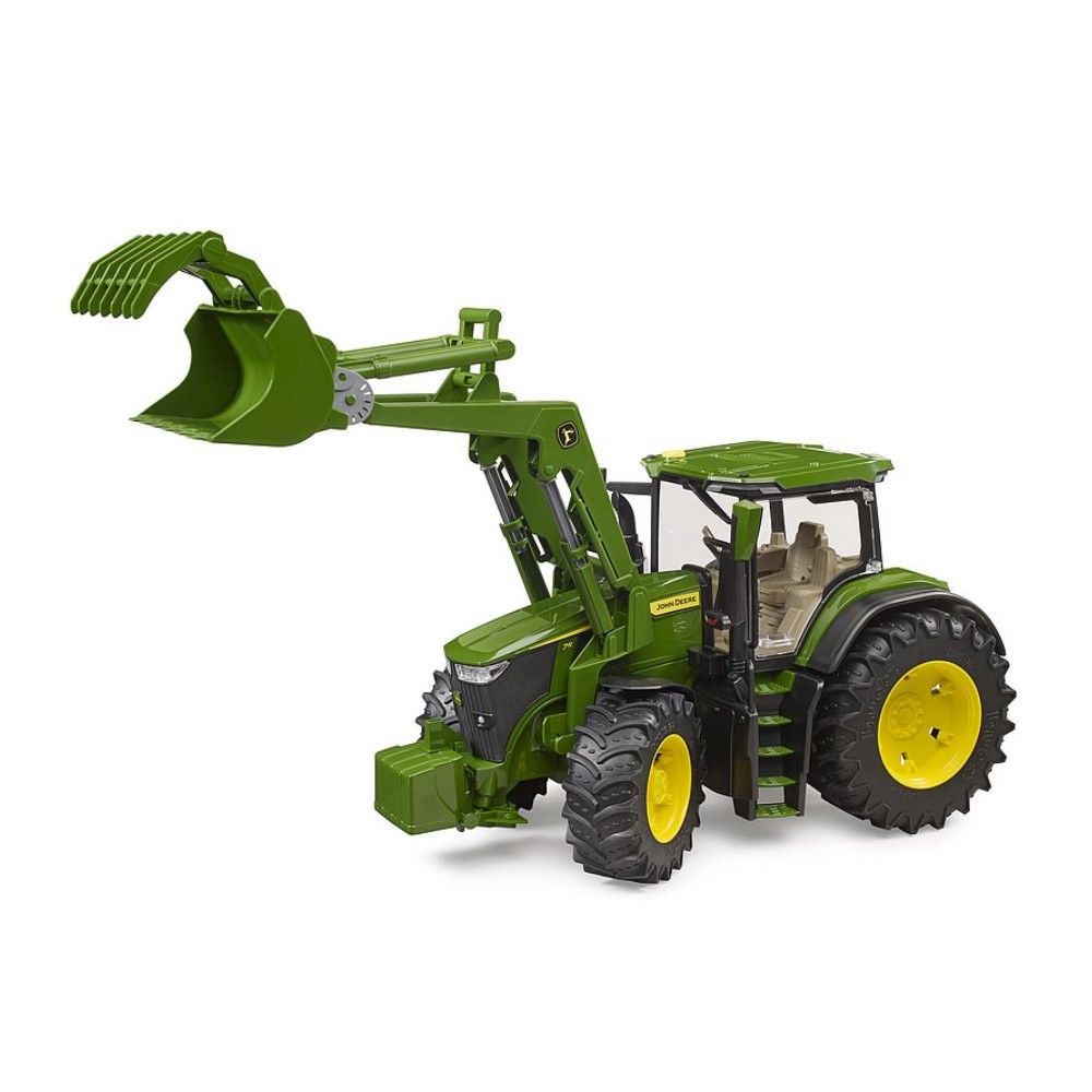 Trator John Deere 7R 350 com pá carregadora