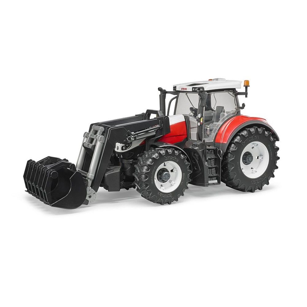 Trator Steyr 6300 Terrus CVT com pá carregadora