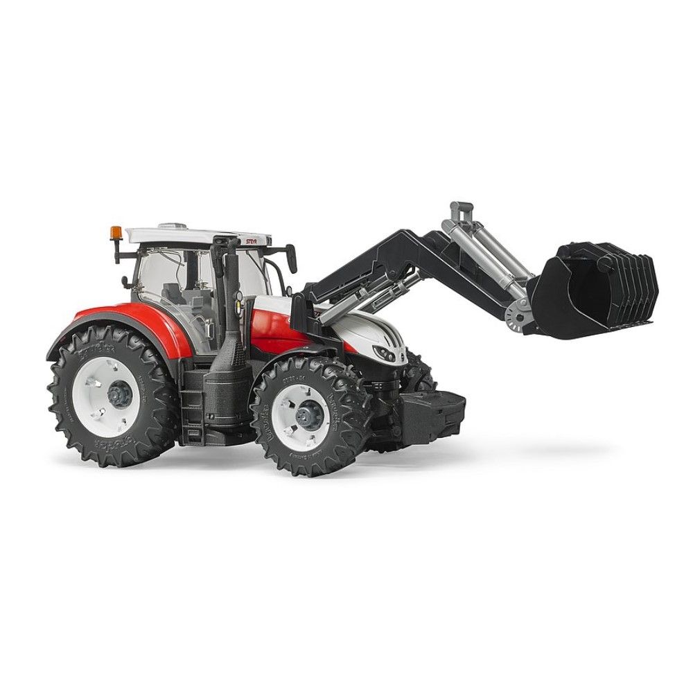 Trator Steyr 6300 Terrus CVT com pá carregadora