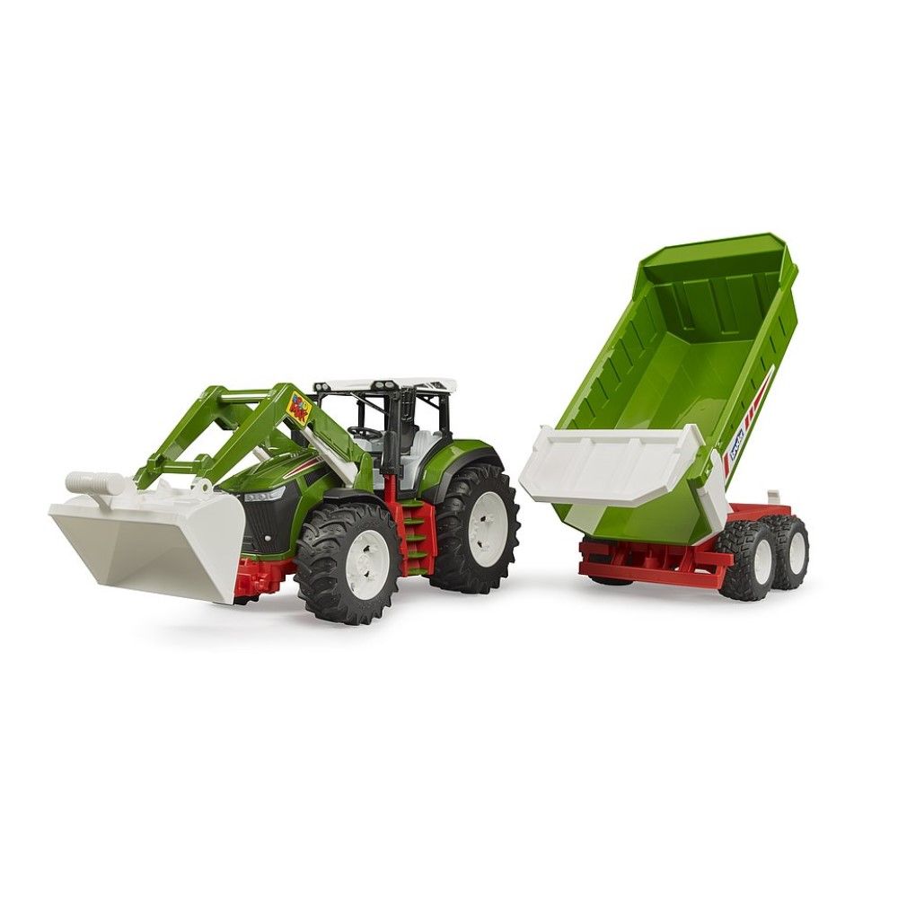 Trator ROADMAX com balde e reboque