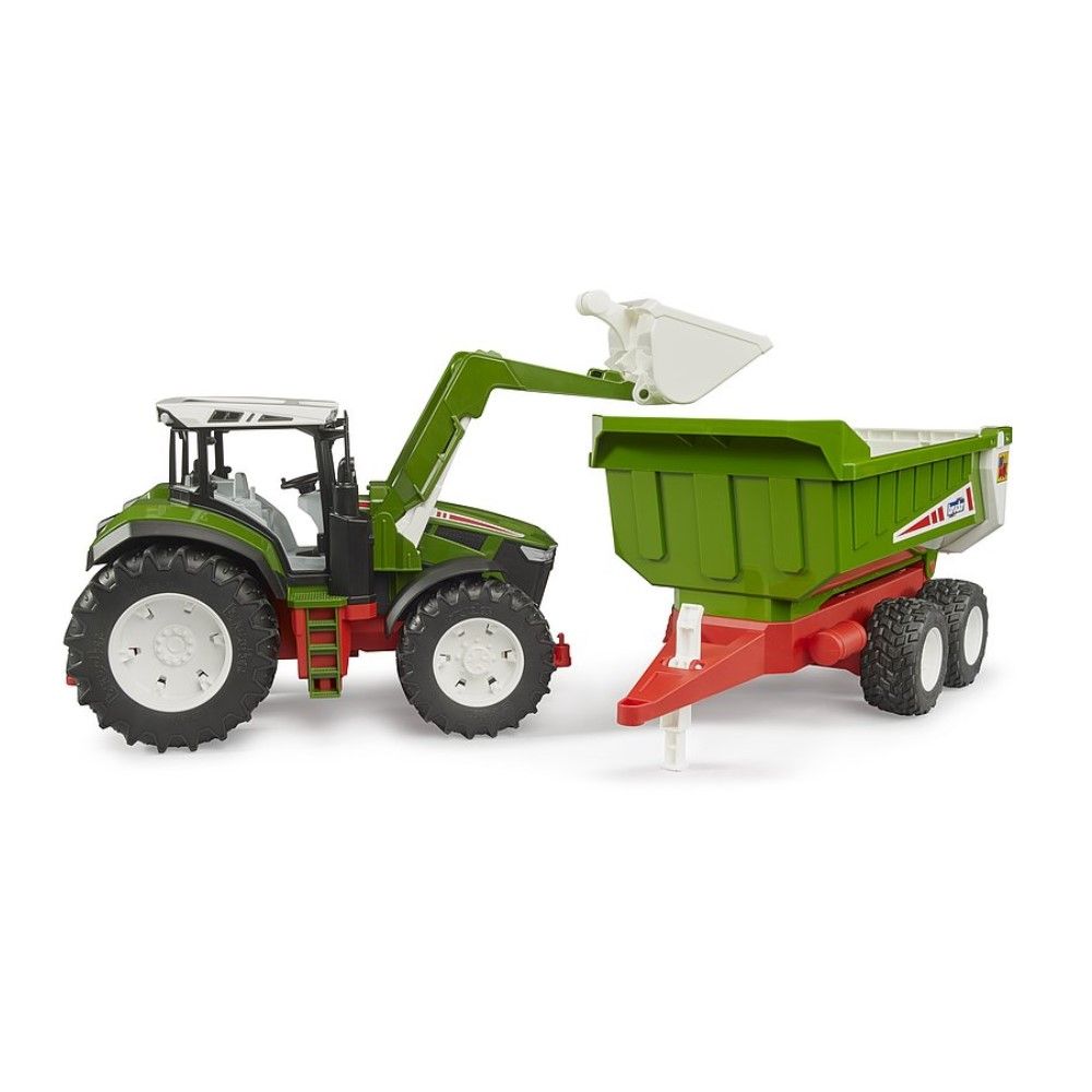 Trator ROADMAX com balde e reboque