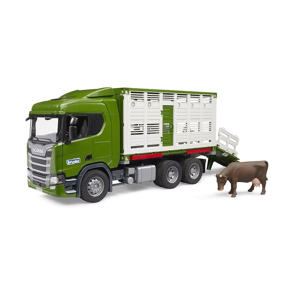 Camião de transporte de gado Scania Super 560R com gado